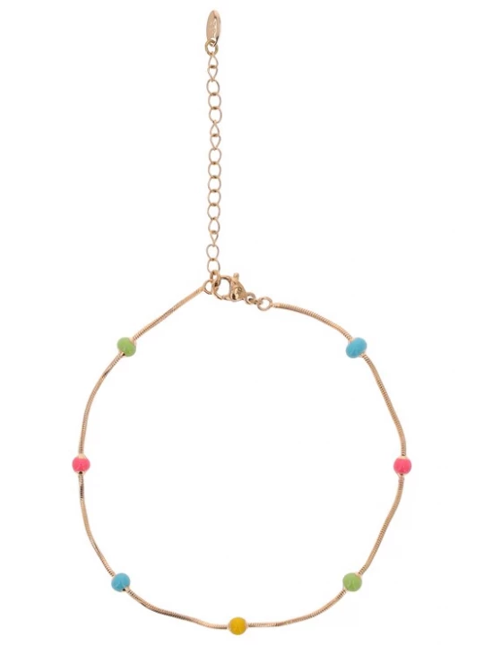 Foto van product IZIA Voetsieraden rose-goud / gemengde kleuren