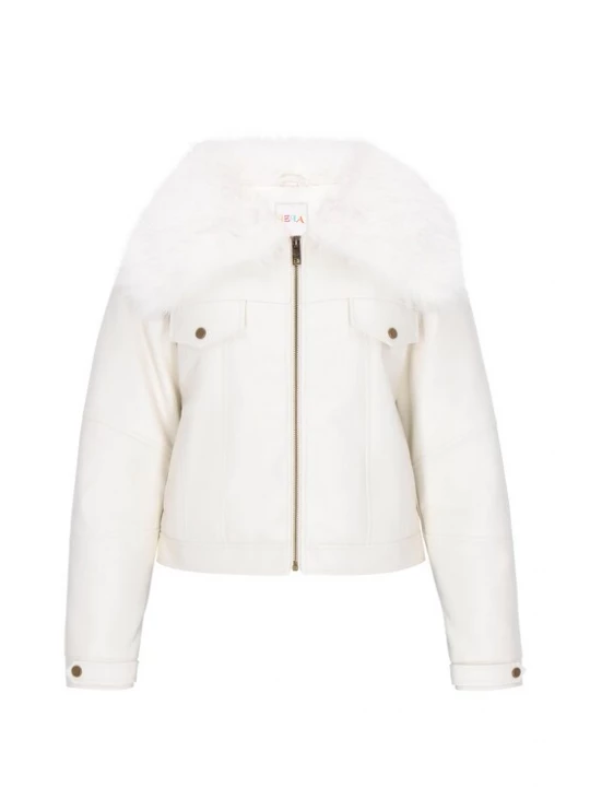 Foto van product IZIA Winterjas 'Fashion Look' offwhite