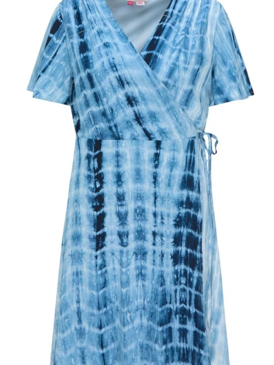 Foto van product IZIA Zomerjurk marine / lichtblauw