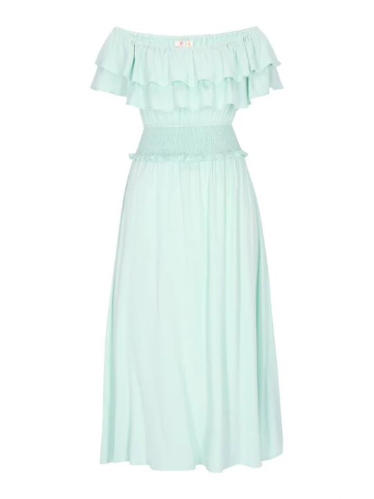 Foto van product IZIA Zomerjurk mintgroen