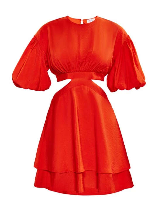 Foto van product IZIA Zomerjurk oranje