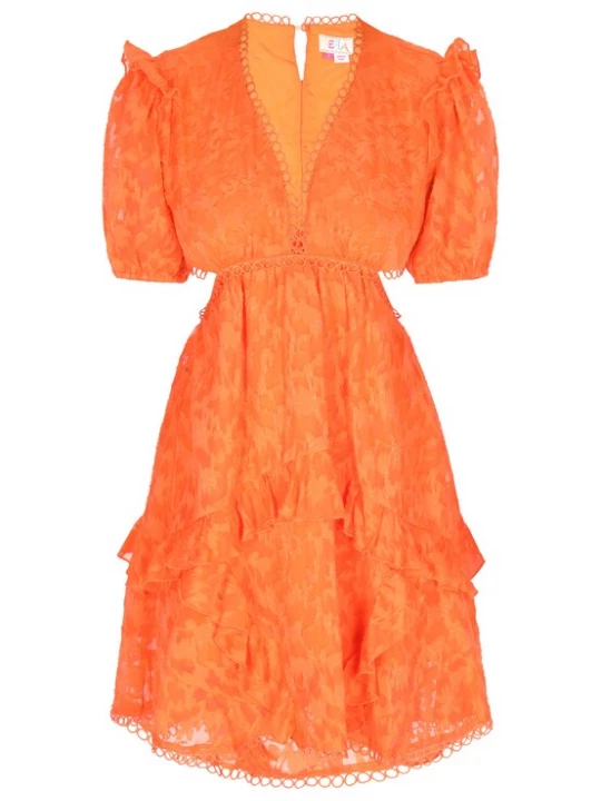 Foto van product IZIA Zomerjurk oranje