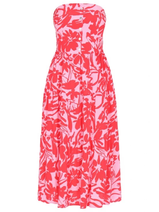 Foto van product IZIA Zomerjurk 'Spring Summer' rosa / framboos
