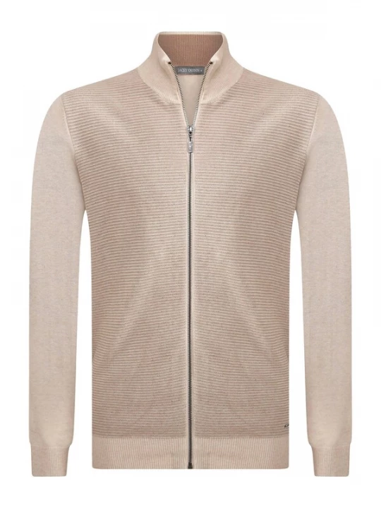Foto van product Jacey Quinn Gebreid vest beige