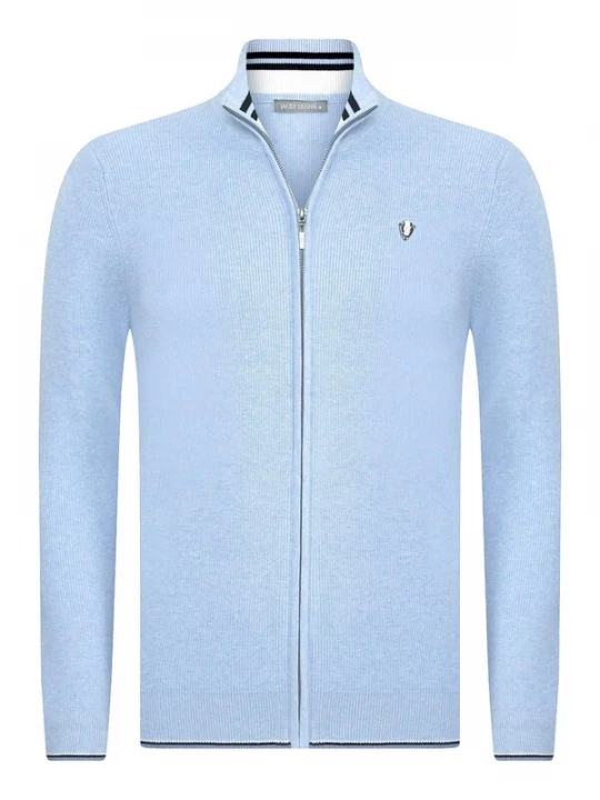 Foto van product Jacey Quinn Gebreid vest blauw