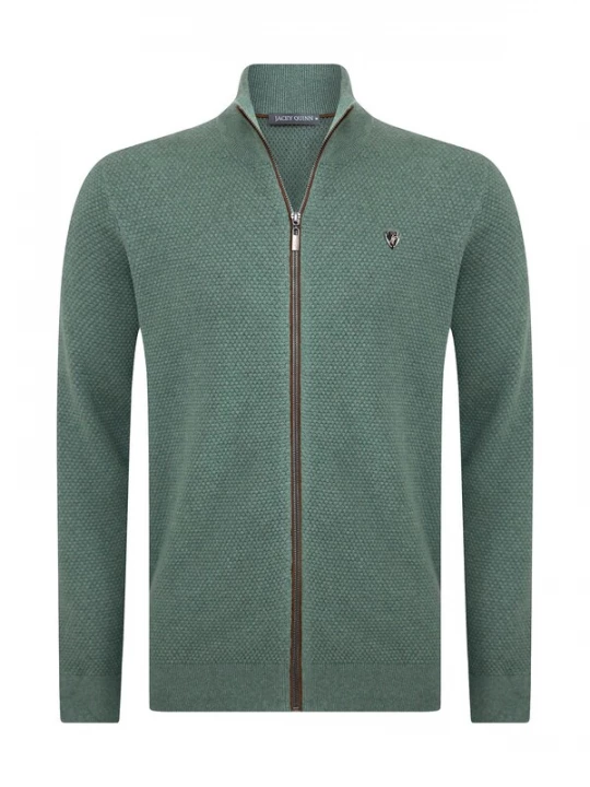 Foto van product Jacey Quinn Gebreid vest groen