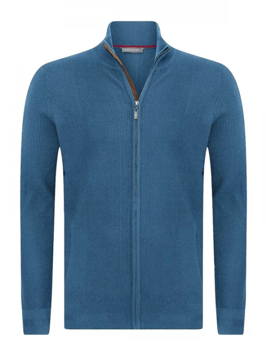 Foto van product Jacey Quinn Gebreid vest petrol