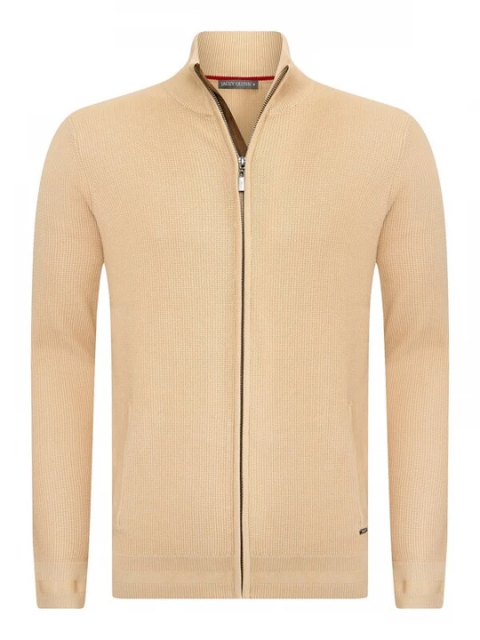 Foto van product Jacey Quinn Gebreid vest sand