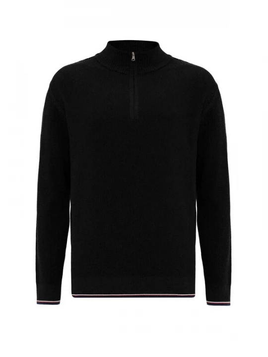 Foto van product Jacey Quinn Gebreid vest zwart