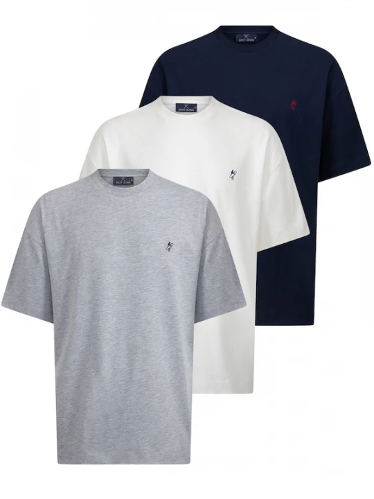 Foto van product Jacey Quinn Shirt blauw / grijs / wit