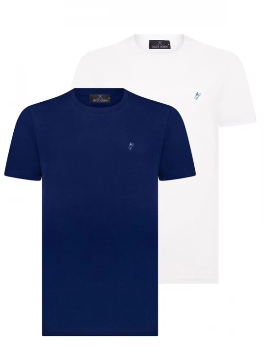 Foto van product Jacey Quinn Shirt blauw / wit