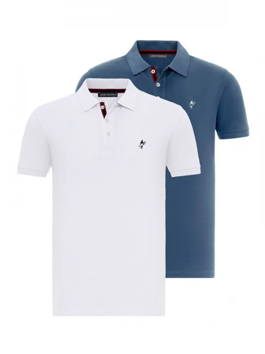 Foto van product Jacey Quinn Shirt blauw / wit
