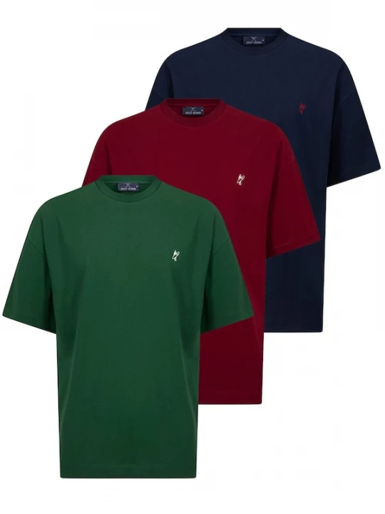 Foto van product Jacey Quinn Shirt donkerblauw / donkergroen / donkerrood