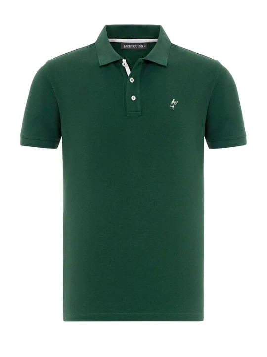 Foto van product Jacey Quinn Shirt donkergroen / wit