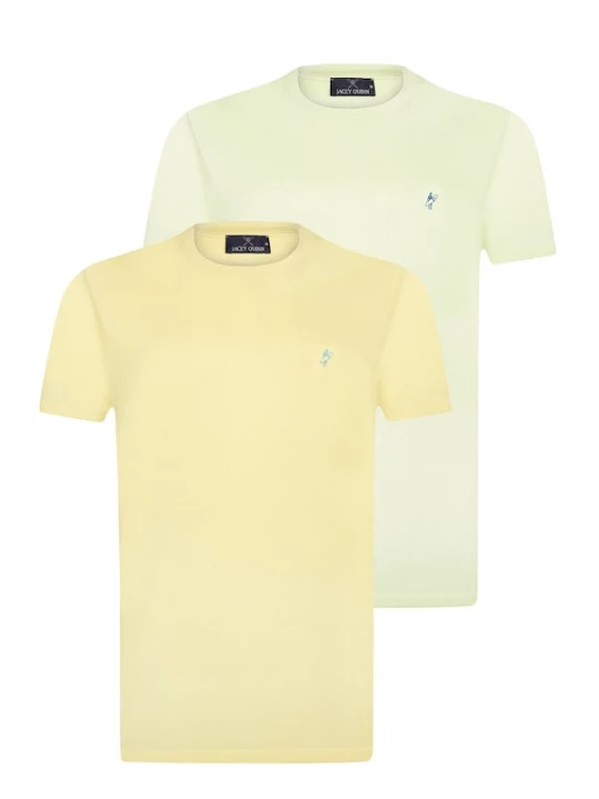 Foto van product Jacey Quinn Shirt geel / mintgroen