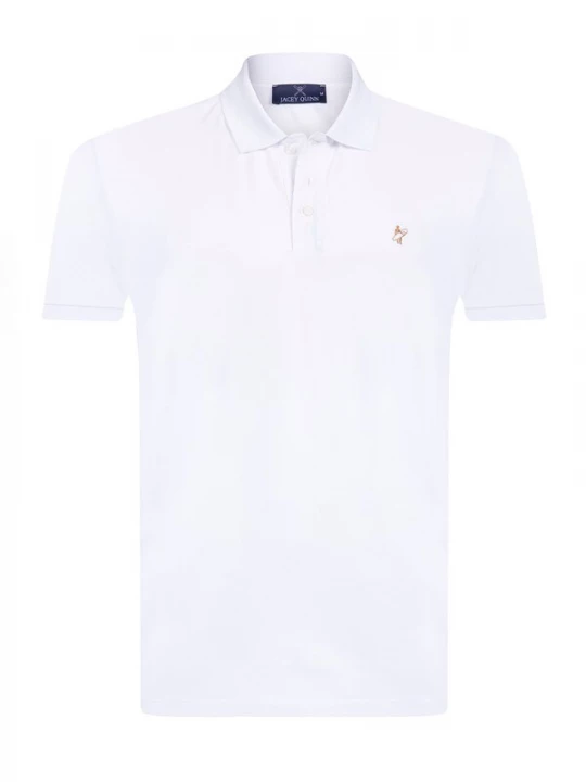 Foto van product Jacey Quinn Shirt goudgeel / wit