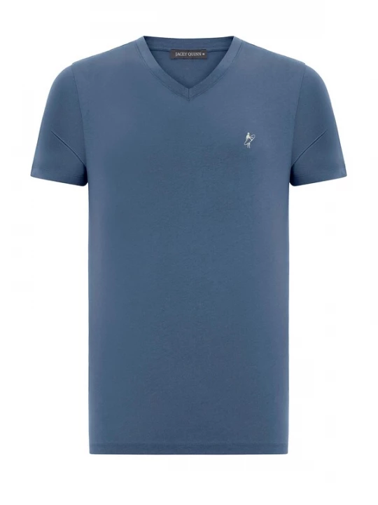 Foto van product Jacey Quinn Shirt indigo / wit