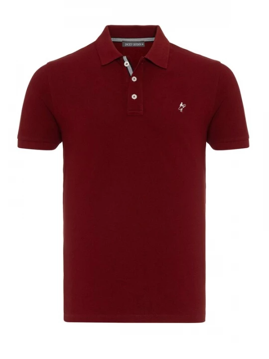 Foto van product Jacey Quinn Shirt merlot / wit