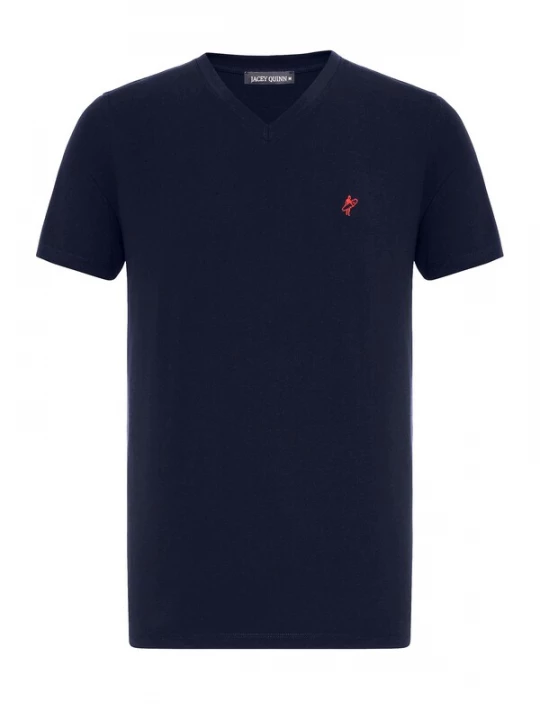Foto van product Jacey Quinn Shirt navy / rood