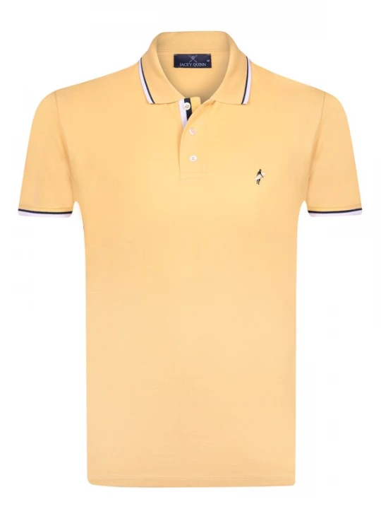 Foto van product Jacey Quinn Shirt oranje / zwart / wit