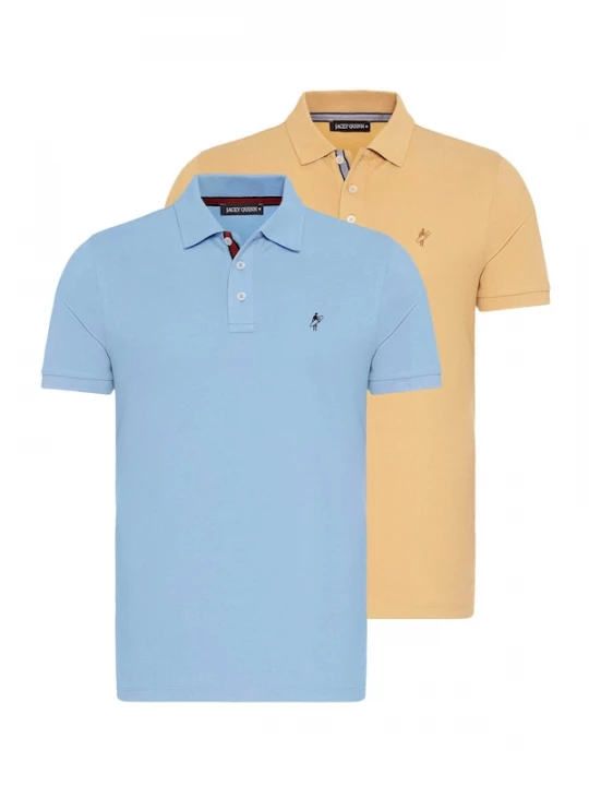 Foto van product Jacey Quinn Shirt sand / blauw