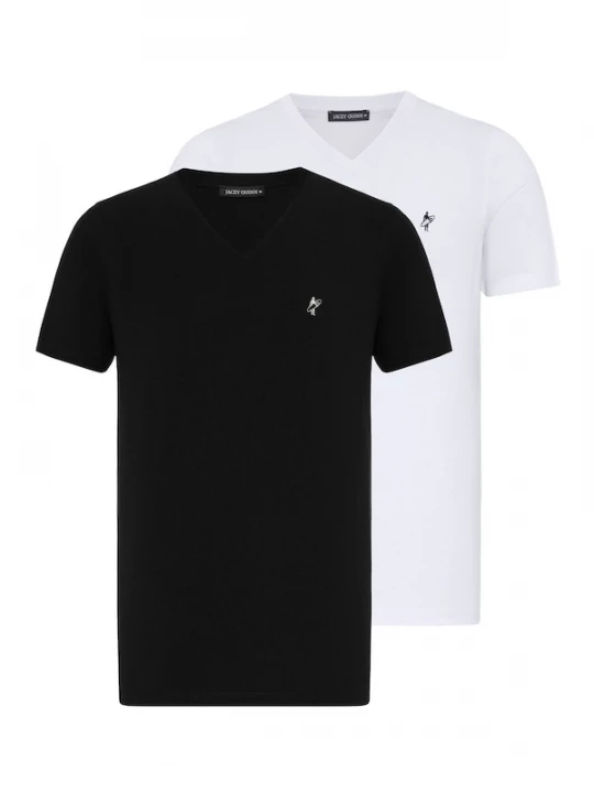 Foto van product Jacey Quinn Shirt zwart / wit