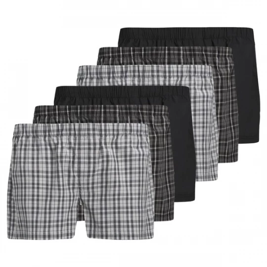 Foto van product JACK & JONES Boxershorts grijs / zwart