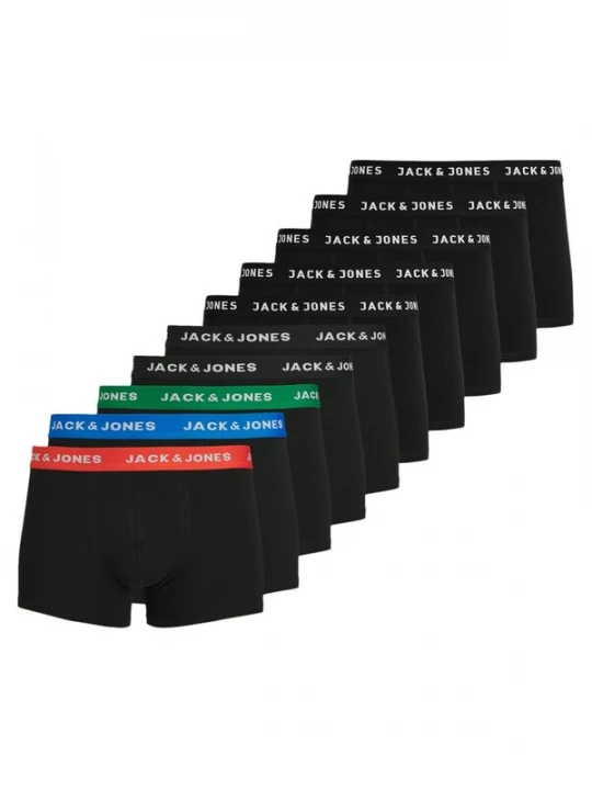 Foto van product JACK & JONES Boxershorts 'Huey' zwart gemêleerd