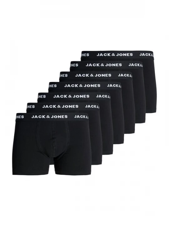 Foto van product JACK & JONES Boxershorts 'JACAnthony' zwart / wit