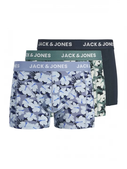 Foto van product JACK & JONES Boxershorts 'JACBEN' marine / groen / lavendel