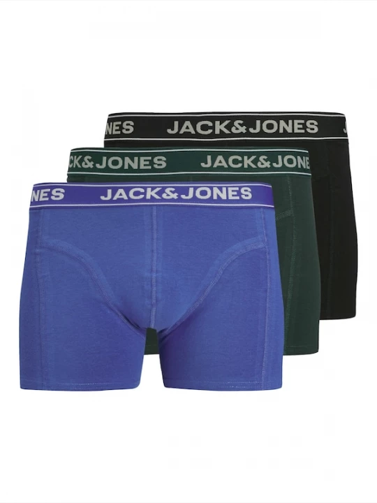 Foto van product JACK & JONES Boxershorts 'JACBLACK FRIDAY' blauw / grijs / zwart