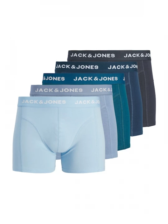 Foto van product JACK & JONES Boxershorts 'JACHENRIK' blauw / navy / azuur / enziaan / lichtblauw