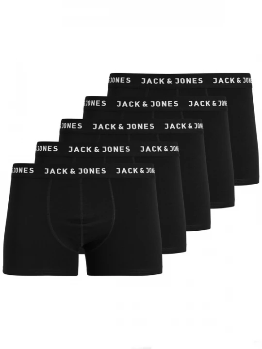 Foto van product JACK & JONES Boxershorts 'JACHuey' zwart / wit