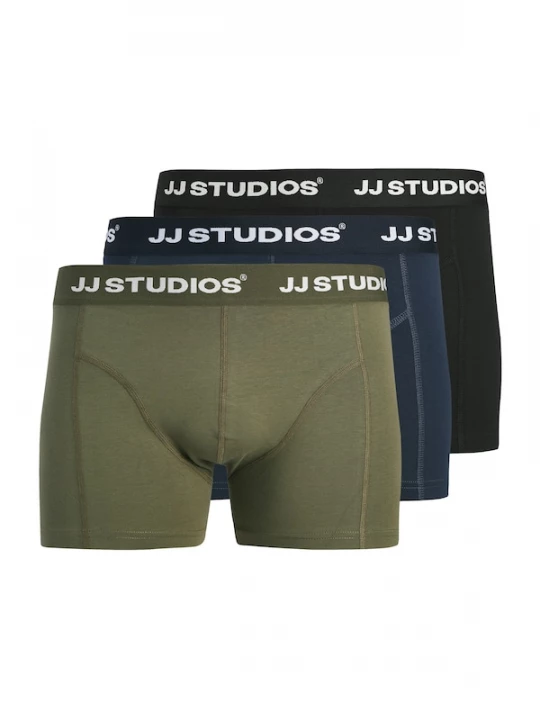Foto van product JACK & JONES Boxershorts 'JACSOHO' marine / navy / kaki