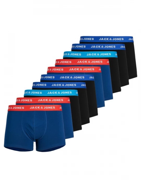 Foto van product JACK & JONES Boxershorts 'Jacsolid' blauw