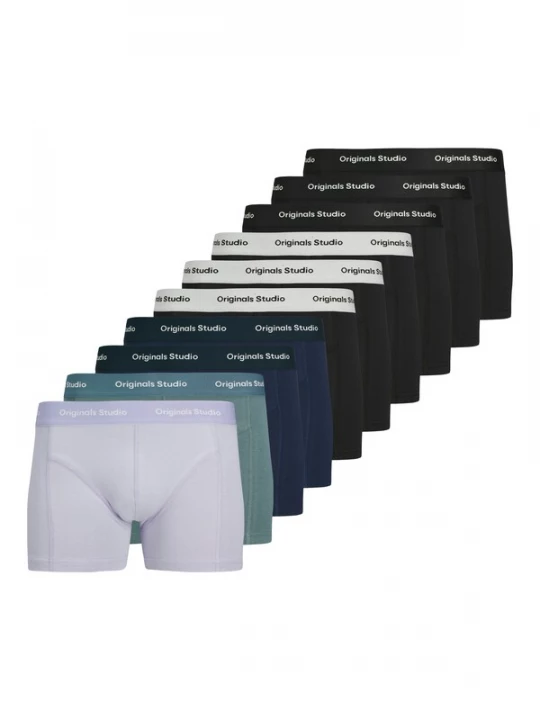 Foto van product JACK & JONES Boxershorts 'JJVesterbro' navy / petrol / sering / zwart