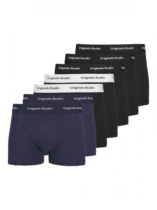 Foto van product JACK & JONES Boxershorts nachtblauw / zwart