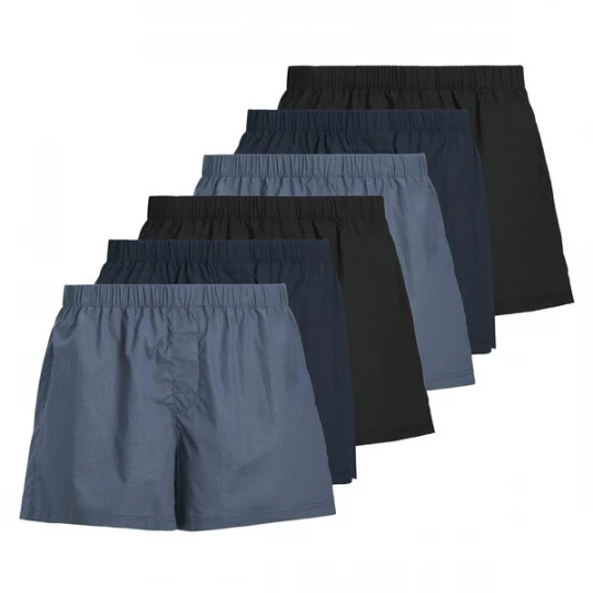 Foto van product JACK & JONES Boxershorts navy / duifblauw / zwart