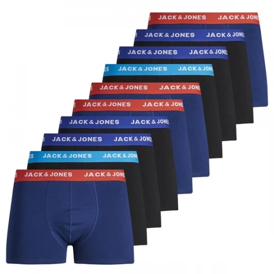 Foto van product JACK & JONES Boxershorts navy / zwart