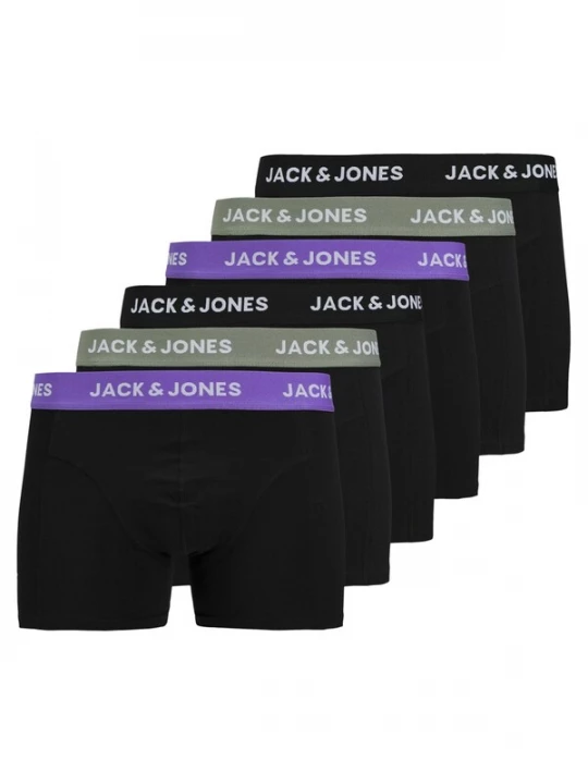 Foto van product JACK & JONES Boxershorts 'Rob Solid' zwart