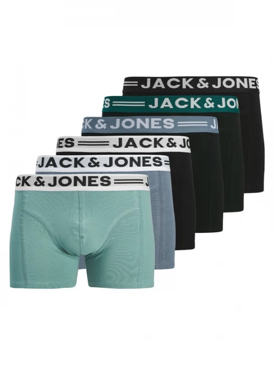 Foto van product JACK & JONES Boxershorts 'Sense' blauw gemêleerd