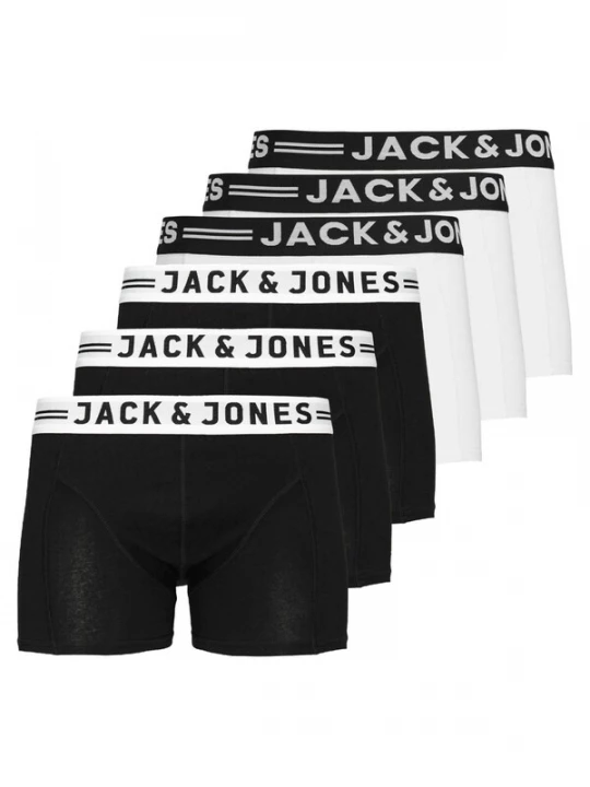 Foto van product JACK & JONES Boxershorts 'Sense' grijs gemêleerd