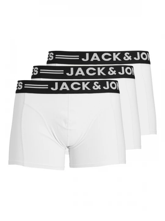 Foto van product JACK & JONES Boxershorts 'Sense' zwart / wit
