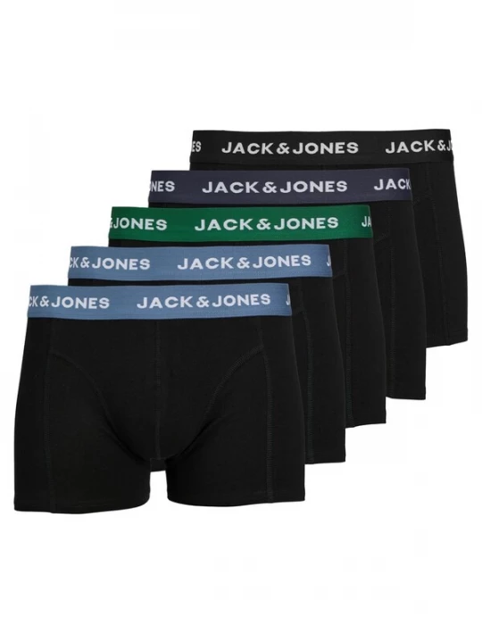Foto van product JACK & JONES Boxershorts 'Solid' gemengde kleuren / zwart