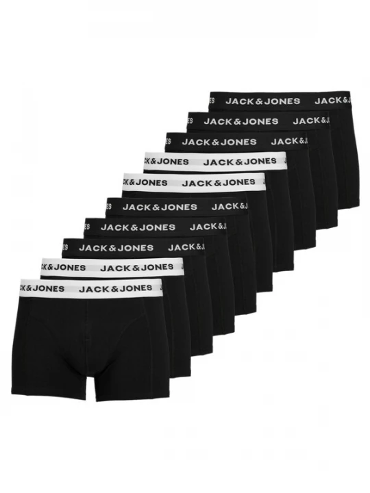 Foto van product JACK & JONES Boxershorts 'Solid' zwart