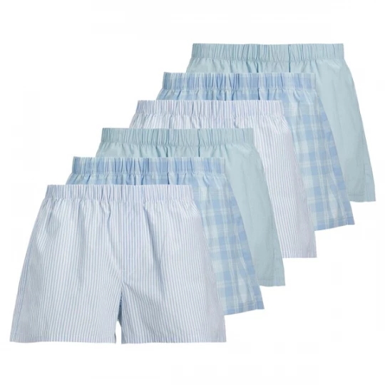 Foto van product JACK & JONES Boxershorts turquoise / lichtblauw / wit