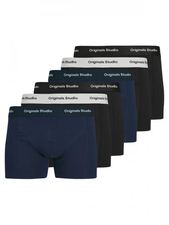 Foto van product JACK & JONES Boxershorts 'Vesterbro Solid' donkerblauw