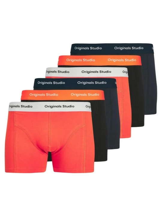 Foto van product JACK & JONES Boxershorts 'Vesterbro Solid' oranje