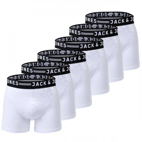 Foto van product JACK & JONES Boxershorts zwart / wit