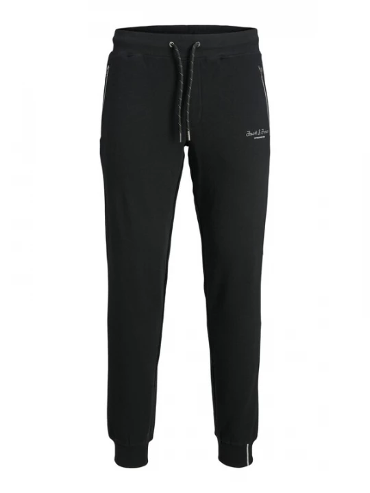 Foto van product JACK & JONES Broek 'Gorden Berg' grijs / zwart / wit